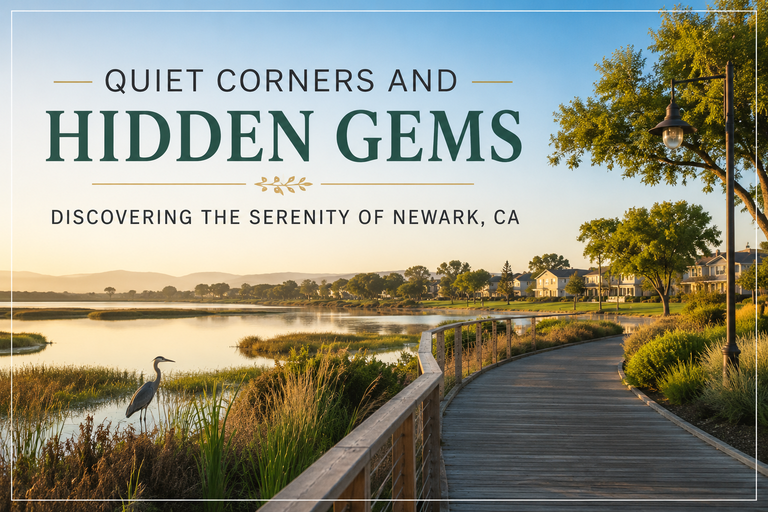 Newark’s Best-Kept Secrets: Quiet Corners and Hidden Gems That Make This Bay Area City Stand Out